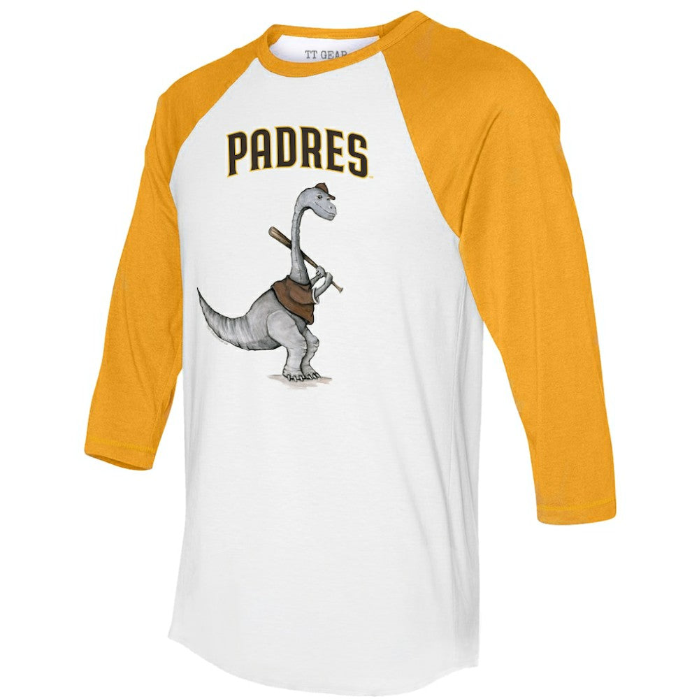 San Diego Padres Tiny Turnip Women's Bronto 3/4-Sleeve Raglan T-Shirt - MLB