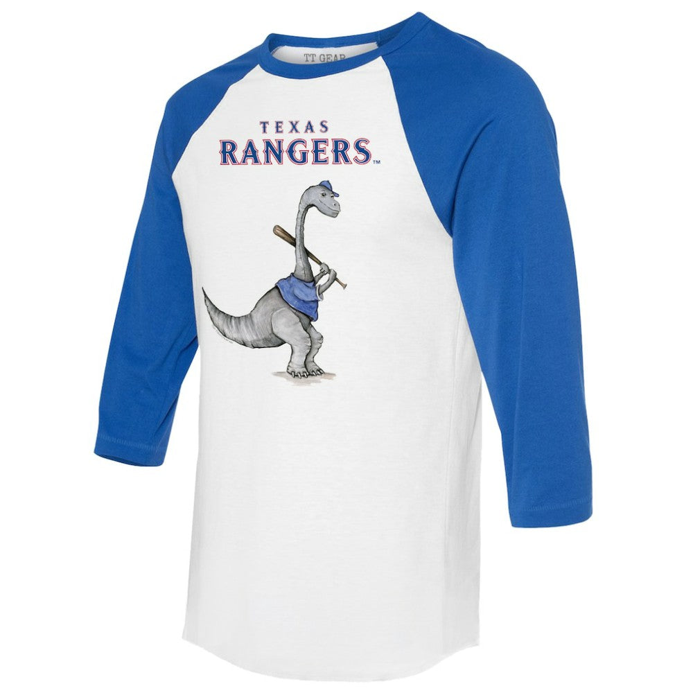 Texas Rangers Tiny Turnip Women's Bronto 3/4-Sleeve Raglan T-Shirt - MLB