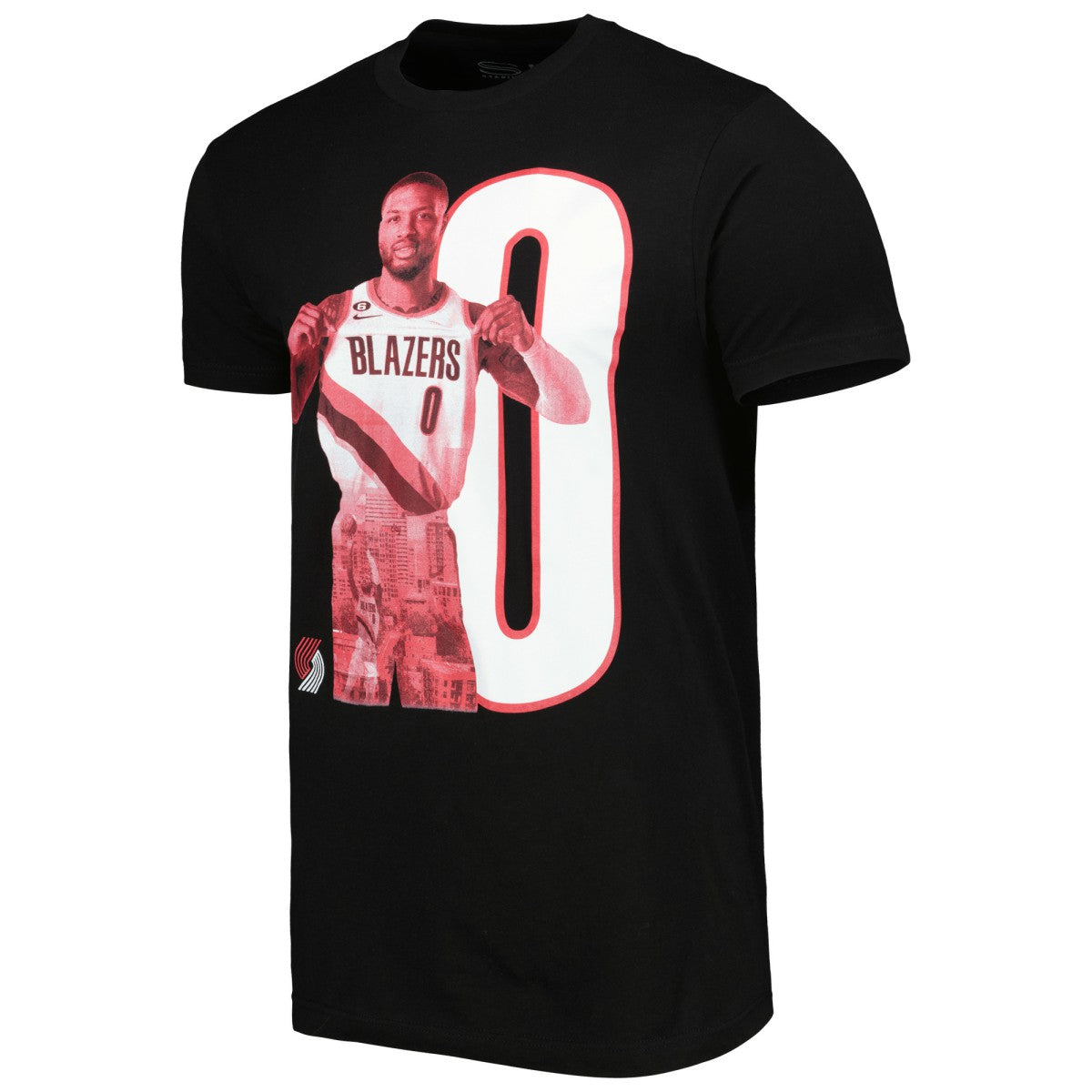 Damian Lillard Portland Trail Blazers Stadium Essentials Player Metro T-Shirt Black - NBA