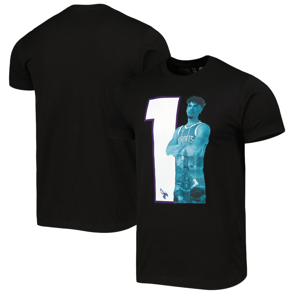 LaMelo Ball Charlotte Hornets Stadium Essentials Player Metro T-Shirt Black - NBA