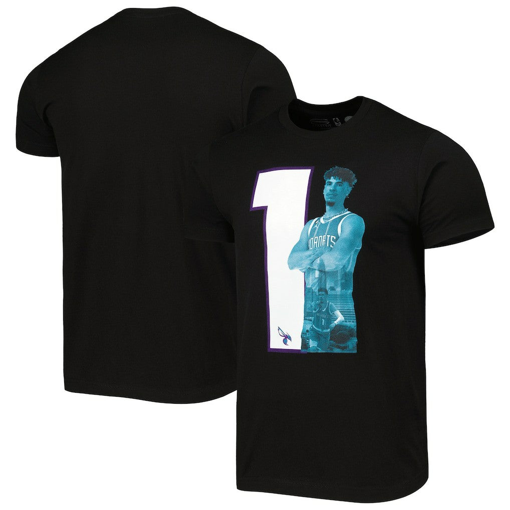 LaMelo Ball Charlotte Hornets Stadium Essentials Player Metro T-Shirt Black - NBA