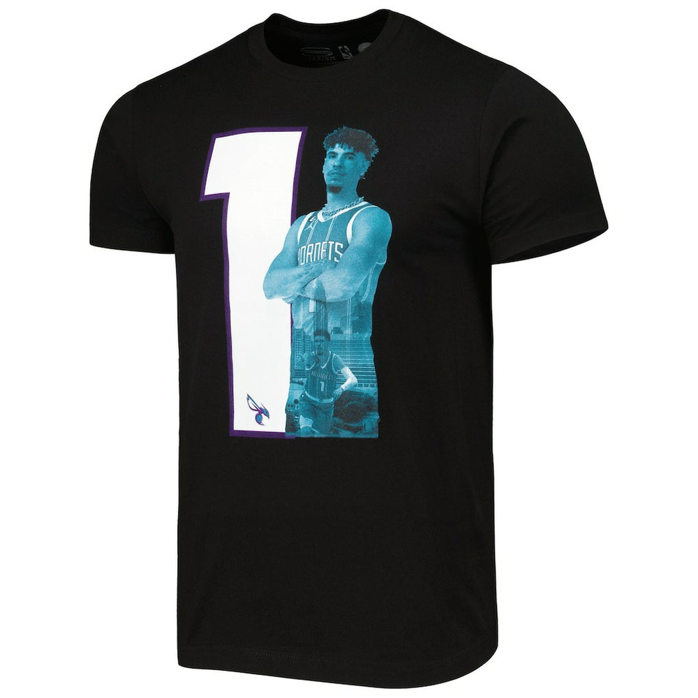 LaMelo Ball Charlotte Hornets Stadium Essentials Player Metro T-Shirt Black - NBA