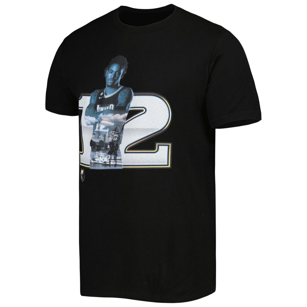 Ja Morant Memphis Grizzlies Stadium Essentials Player Metro T-Shirt Black - NBA