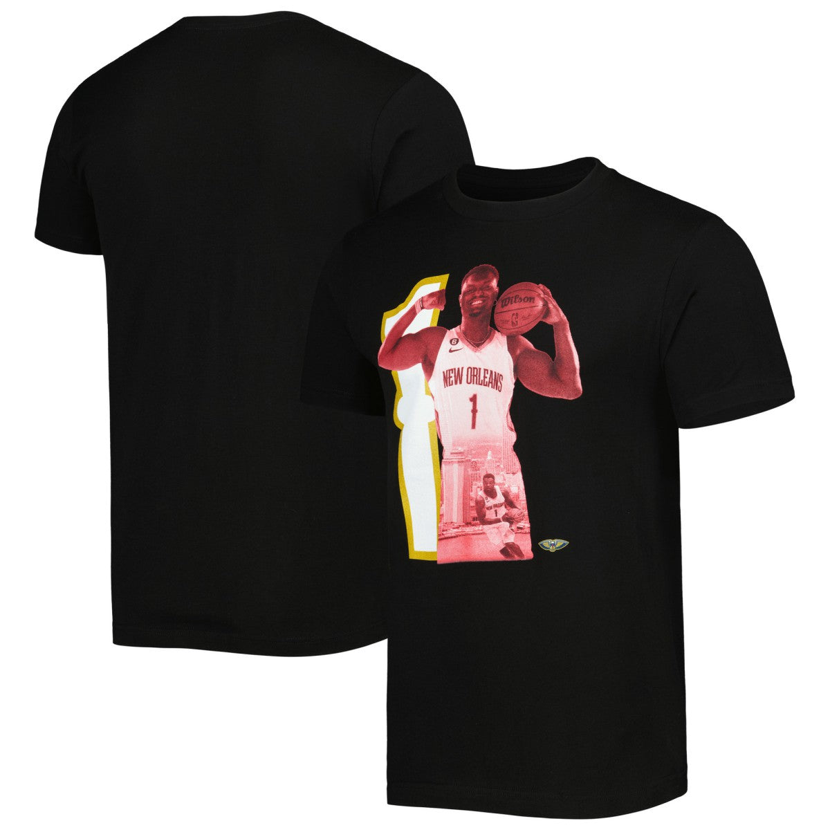 Zion Williamson New Orleans Pelicans Stadium Essentials Player Metro T-Shirt Black - NBA