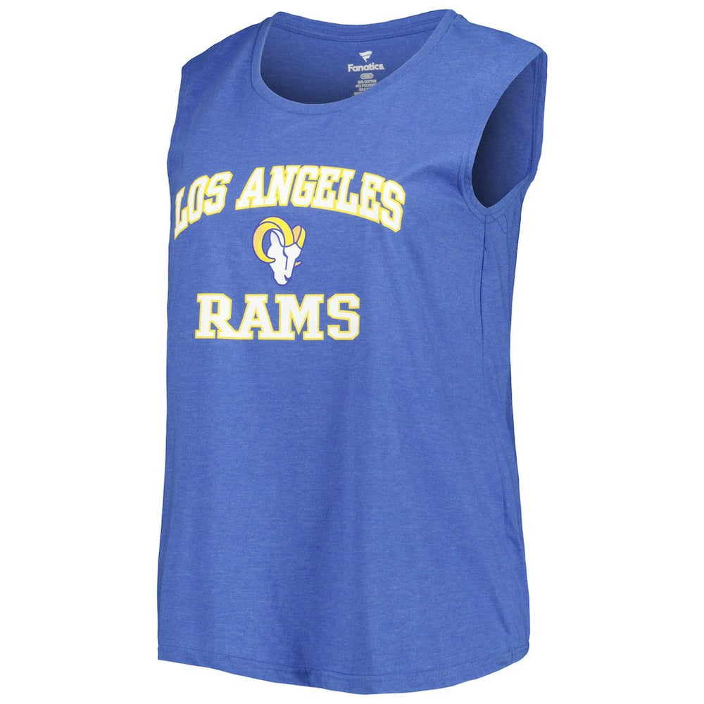 Los Angeles Rams Women's Plus Size Tank Top Royal | Fanatics