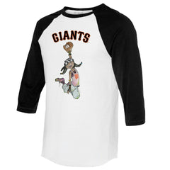 San Francisco Giants Tiny Turnip Women's Jada 3/4-Sleeve Raglan T-Shirt - MLB