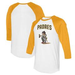 San Diego Padres Tiny Turnip Women's Kate 3/4-Sleeve Raglan T-Shirt - MLB