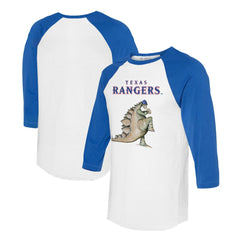 Texas Rangers Tiny Turnip Unisex Stega 3/4-Sleeve Raglan T-Shirt - MLB