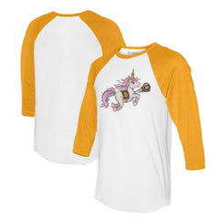 San Diego Padres Tiny Turnip Unisex Unicorn 3/4-Sleeve Raglan T-Shirt - MLB