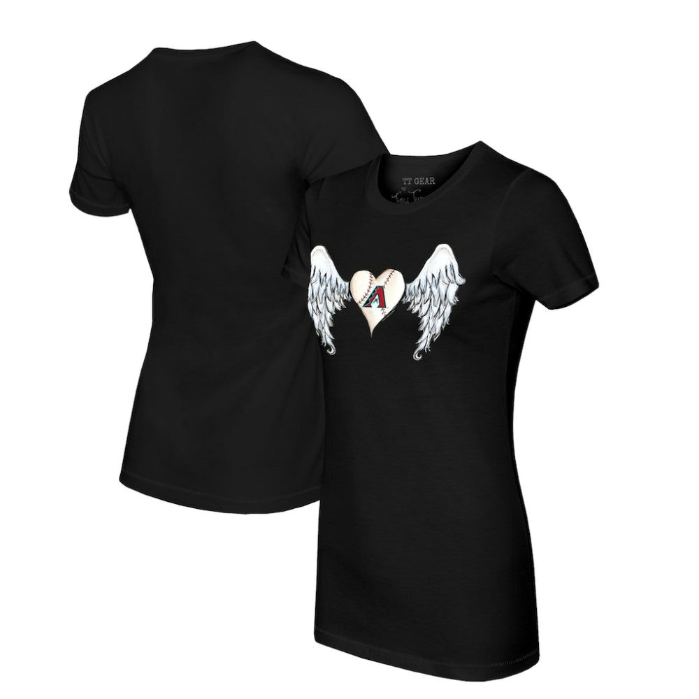 Arizona Diamondbacks Tiny Turnip Women's Angel Wings T-Shirt - MLB