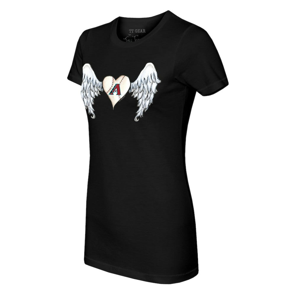 Arizona Diamondbacks Tiny Turnip Women's Angel Wings T-Shirt - MLB
