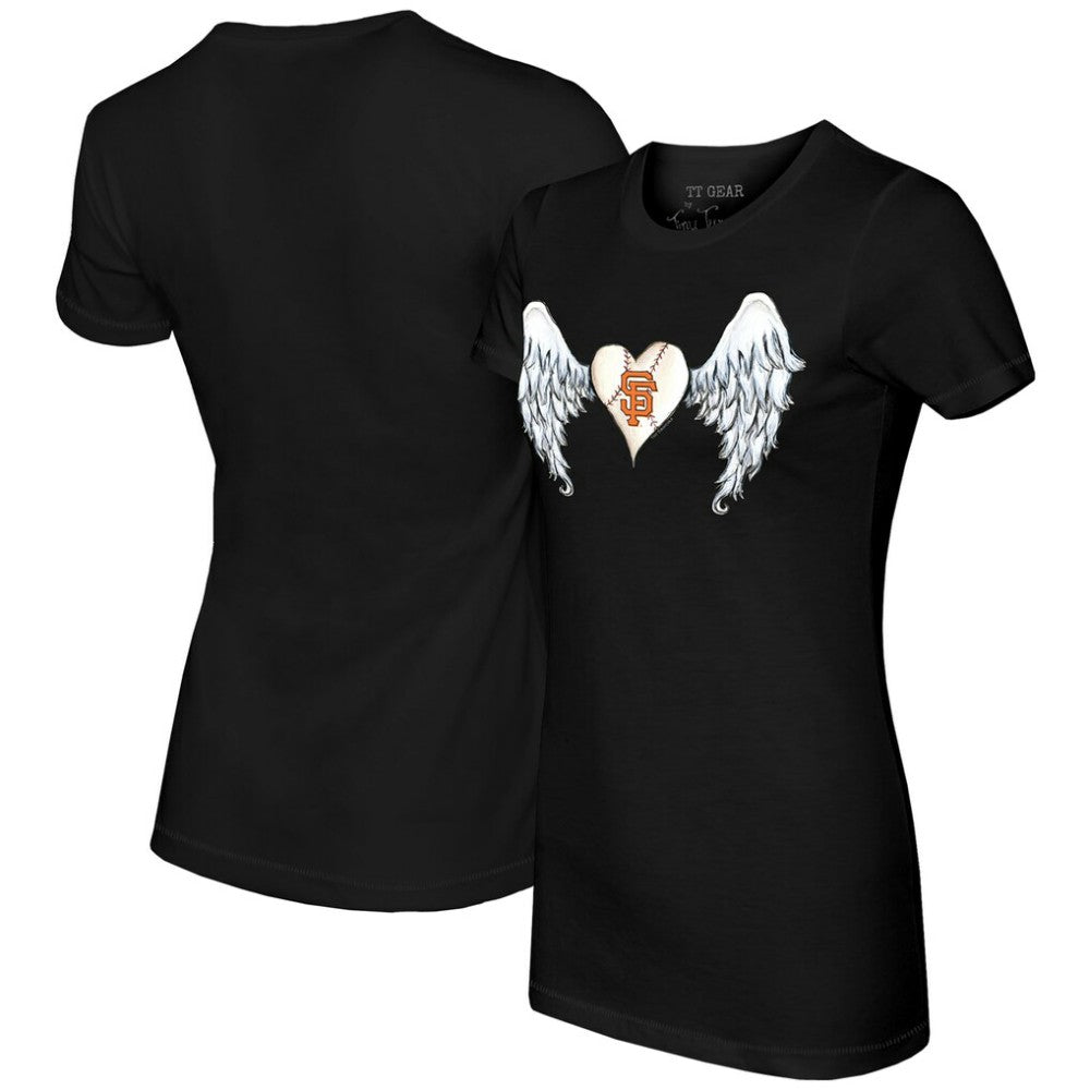 San Francisco Giants Tiny Turnip Women's Angel Wings T-Shirt - MLB