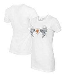 San Francisco Giants Tiny Turnip Women's Angel Wings T-Shirt - MLB