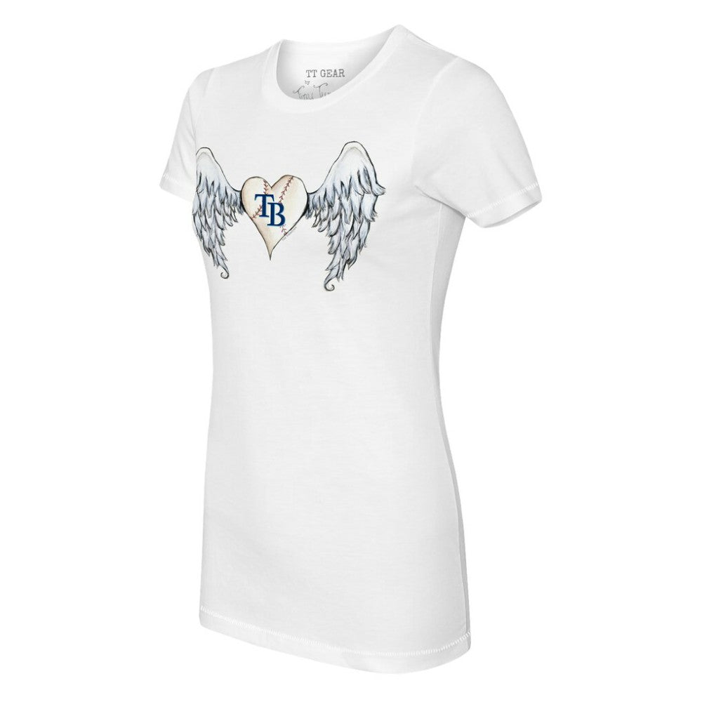 Tampa Bay Rays Tiny Turnip Women's Angel Wings T-Shirt - MLB