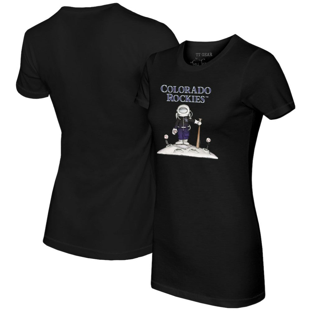 Colorado Rockies Tiny Turnip Women's Astronaut T-Shirt - MLB