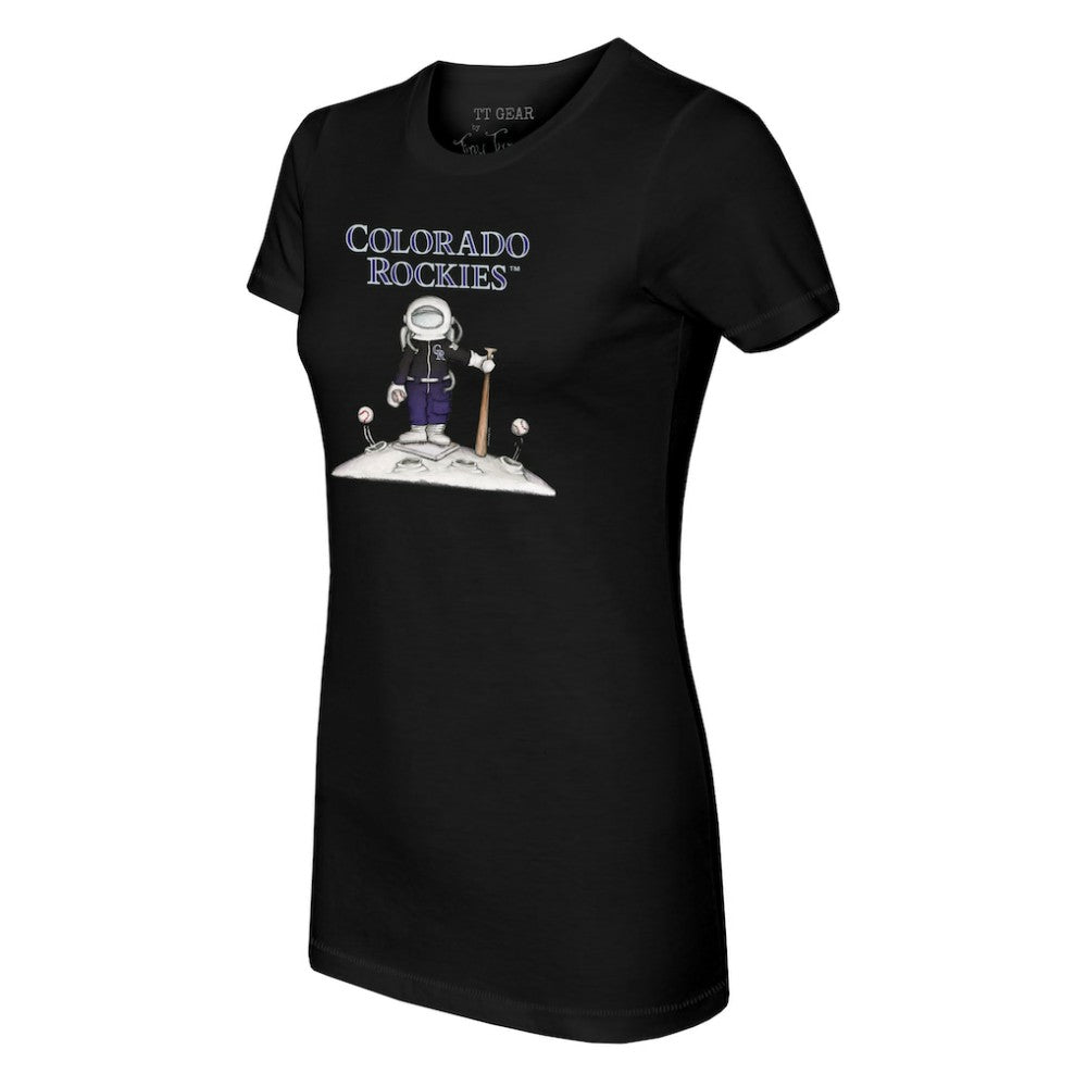 Colorado Rockies Tiny Turnip Women's Astronaut T-Shirt - MLB