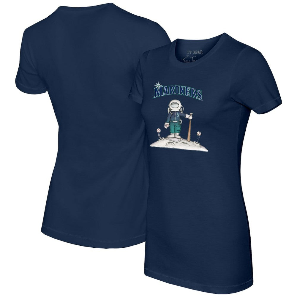 Seattle Mariners Tiny Turnip Women's Astronaut T-Shirt - MLB