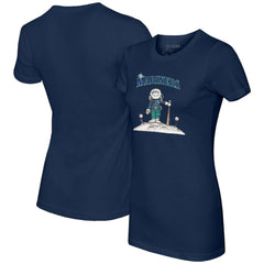 Seattle Mariners Tiny Turnip Women's Astronaut T-Shirt - MLB