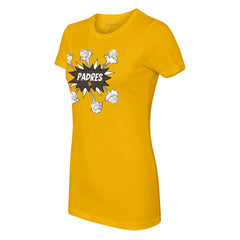 San Diego Padres Tiny Turnip Women's Baseball Pow T-Shirt - MLB