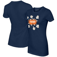 Detroit Tigers Tiny Turnip Women's Baseball Pow T-Shirt - MLB