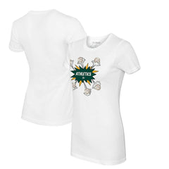 Athletics Tiny Turnip Women's Baseball Pow T-Shirt - MLB
