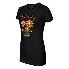San Francisco Giants Tiny Turnip Women's Blooming Baseballs T-Shirt - MLB