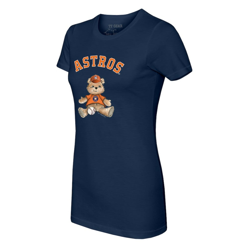 Houston Astros Tiny Turnip Women's Teddy Boy T-Shirt - MLB