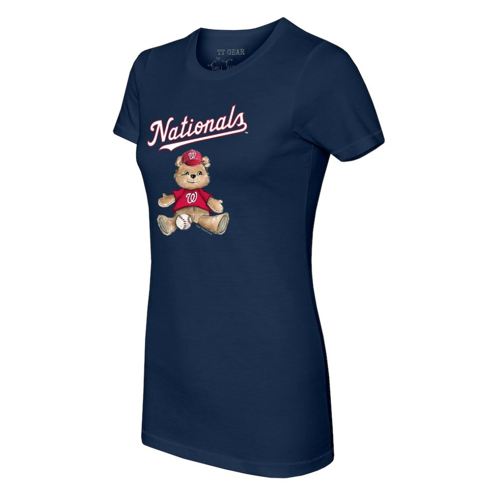 Washington Nationals Tiny Turnip Women's Teddy Boy T-Shirt - MLB