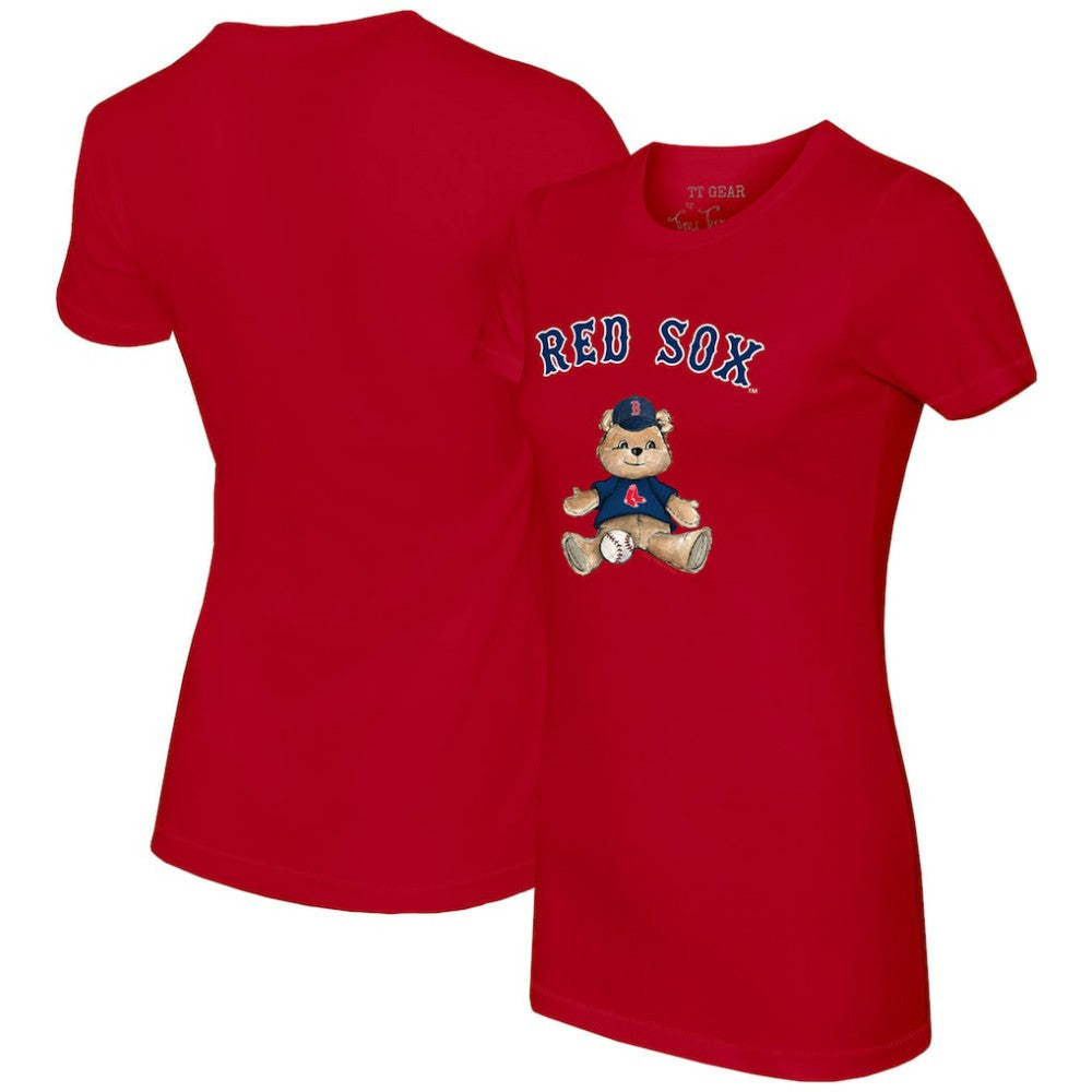 Boston Red Sox Tiny Turnip Women's Teddy Boy T-Shirt - MLB