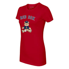 Boston Red Sox Tiny Turnip Women's Teddy Boy T-Shirt - MLB