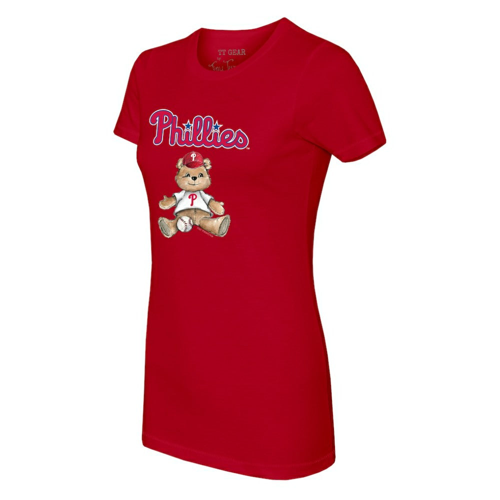 Philadelphia Phillies Tiny Turnip Women's Teddy Boy T-Shirt - MLB