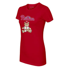 Philadelphia Phillies Tiny Turnip Women's Teddy Boy T-Shirt - MLB