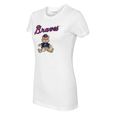 Atlanta Braves Tiny Turnip Women's Teddy Boy T-Shirt - MLB