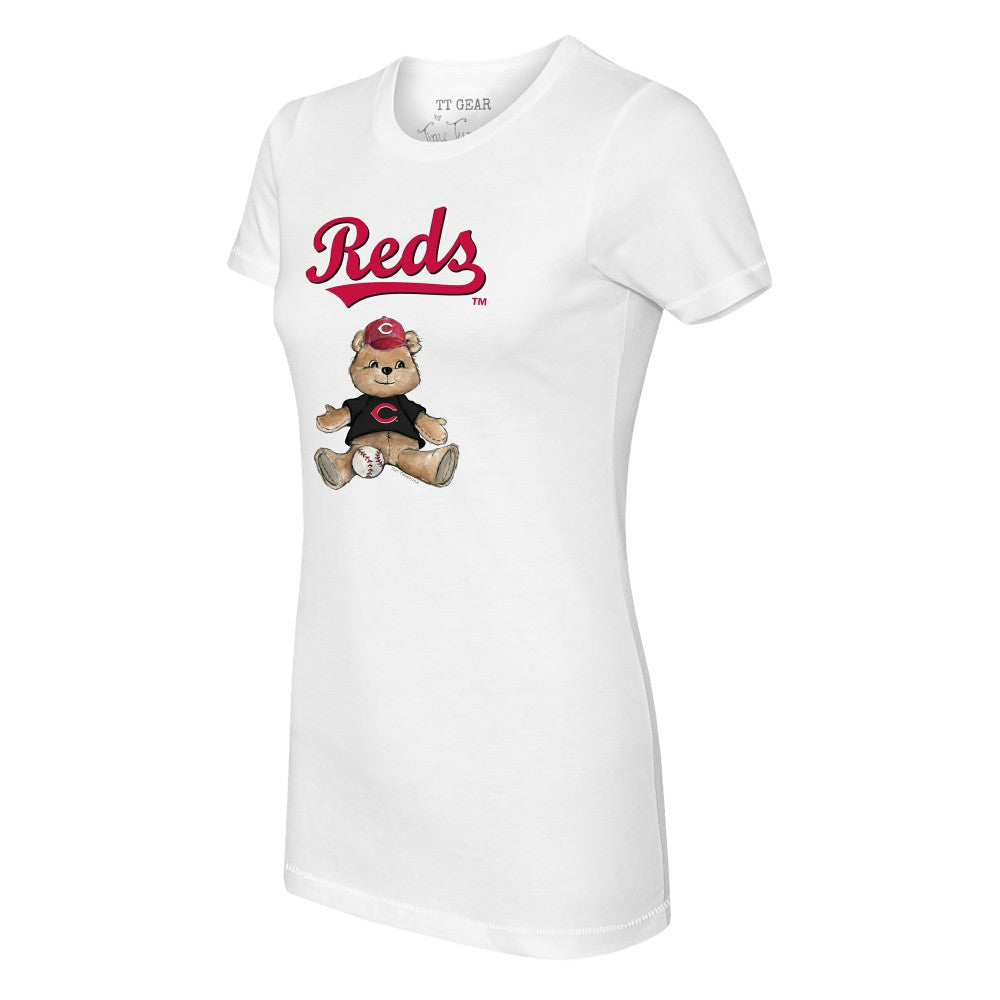 Cincinnati Reds Tiny Turnip Women's Teddy Boy T-Shirt - MLB
