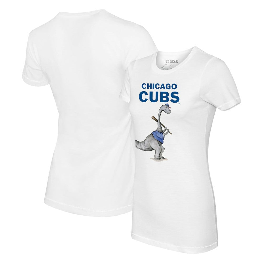 Chicago Cubs Tiny Turnip Women's Bronto T-Shirt - MLB