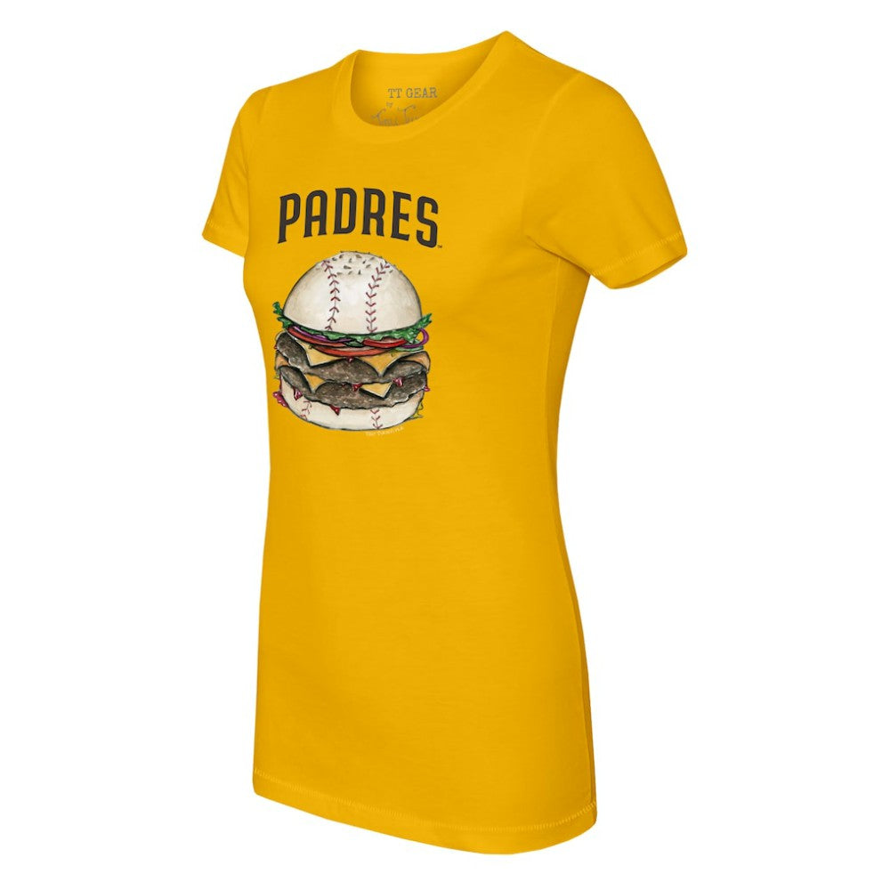 San Diego Padres Tiny Turnip Women's Burger T-Shirt - MLB