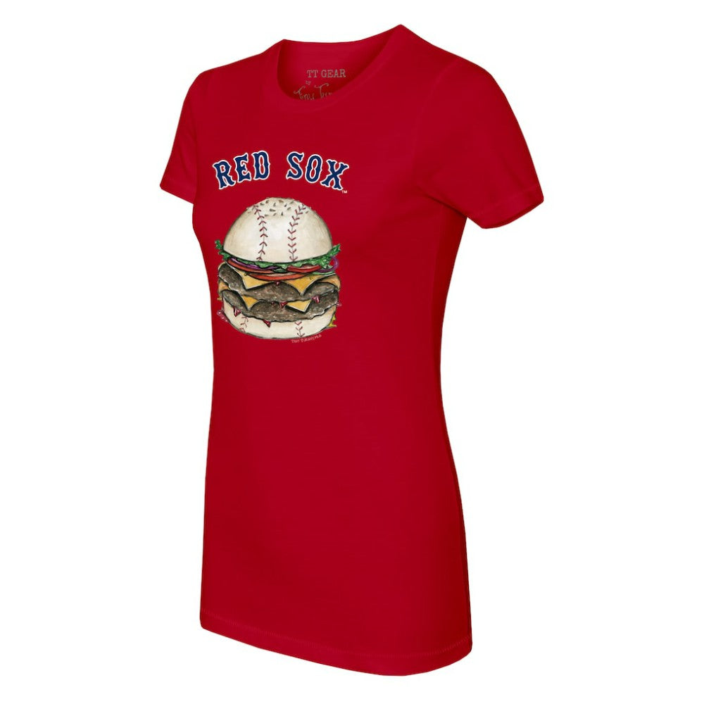 Boston Red Sox Tiny Turnip Women's Burger T-Shirt - MLB