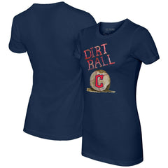 Cleveland Guardians Tiny Turnip Women's Dirt Ball T-Shirt - MLB