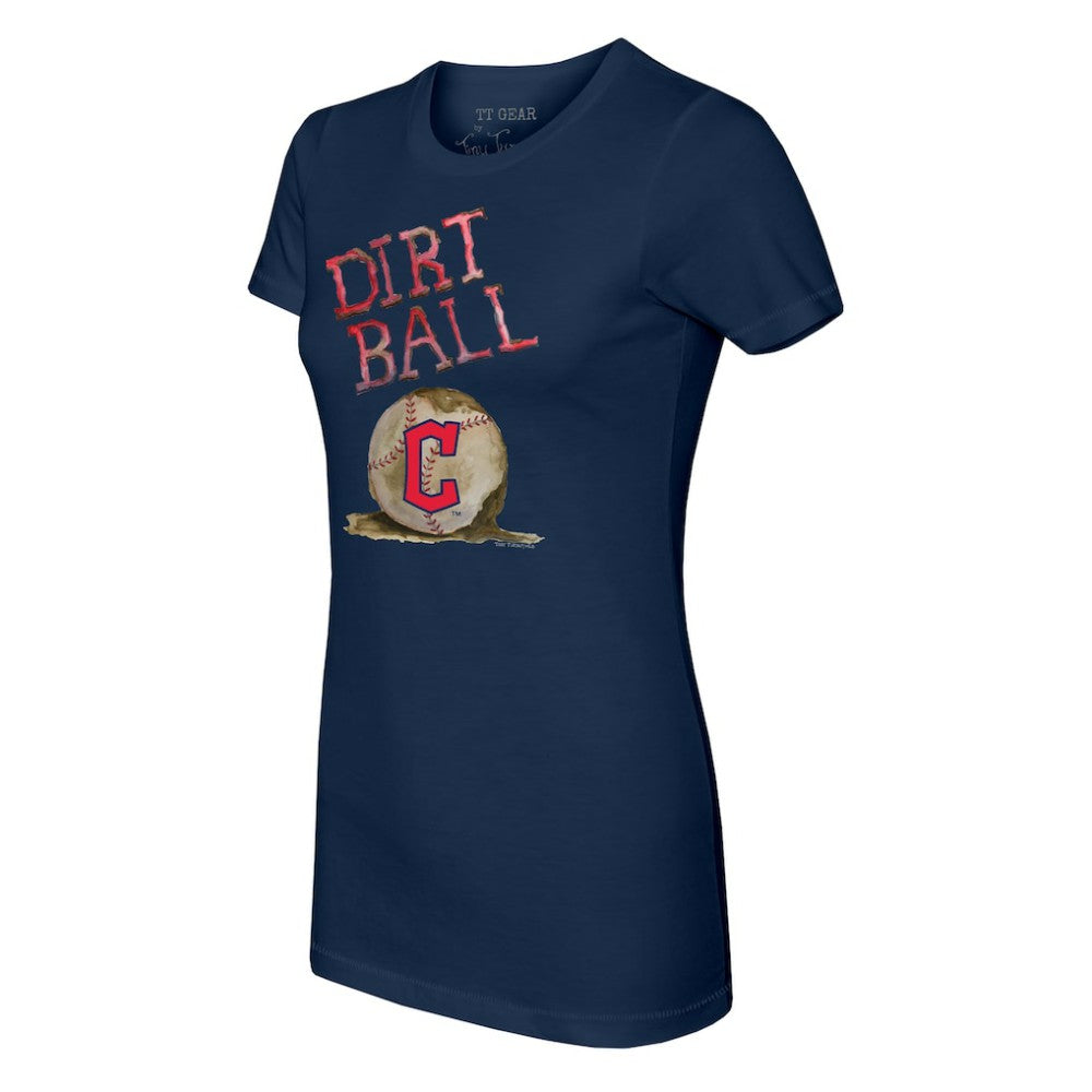Cleveland Guardians Tiny Turnip Women's Dirt Ball T-Shirt - MLB