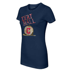 Cleveland Guardians Tiny Turnip Women's Dirt Ball T-Shirt - MLB