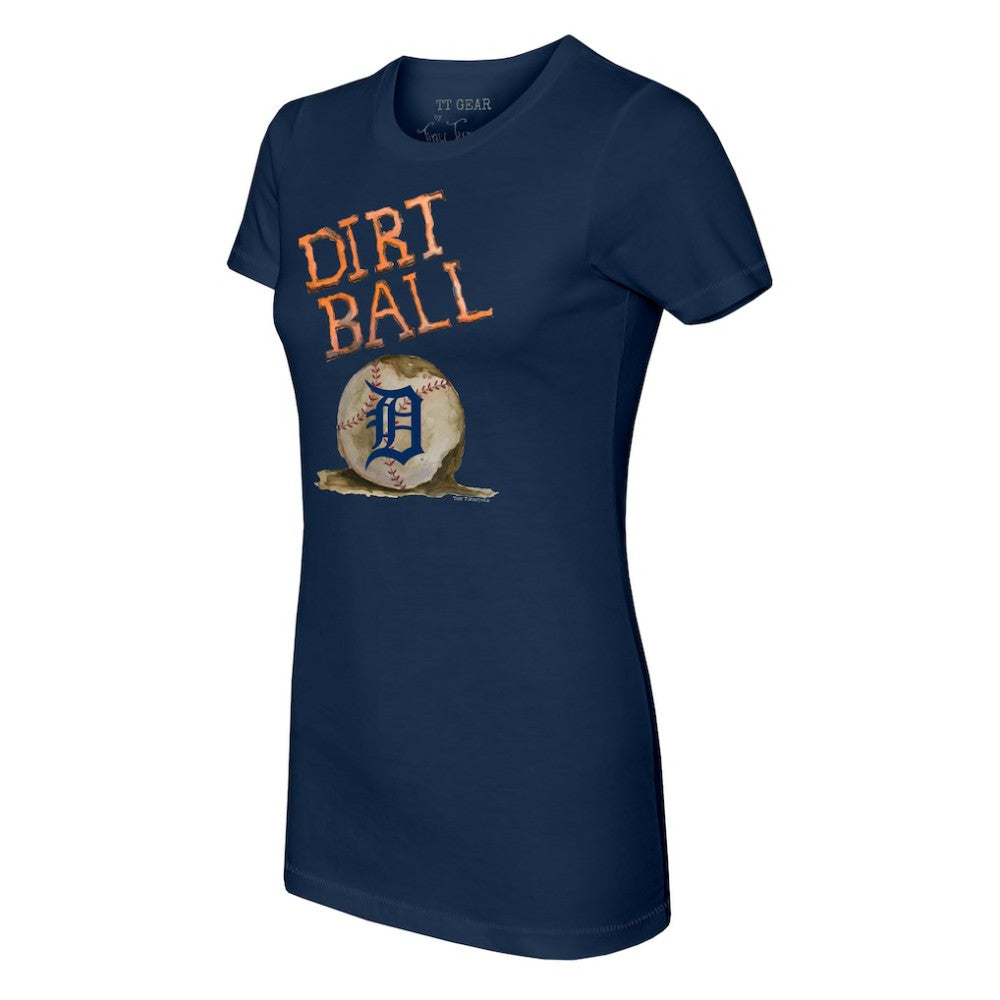 Detroit Tigers Tiny Turnip Women's Dirt Ball T-Shirt - MLB