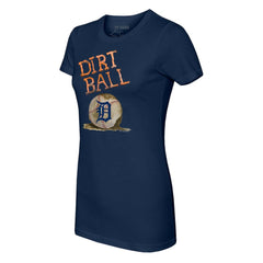 Detroit Tigers Tiny Turnip Women's Dirt Ball T-Shirt - MLB