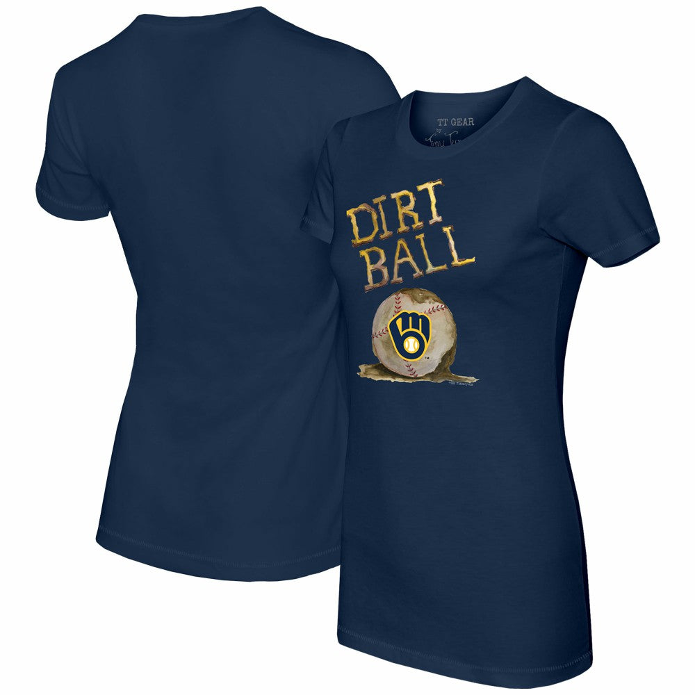 Milwaukee Brewers Tiny Turnip Women's Dirt Ball T-Shirt - MLB