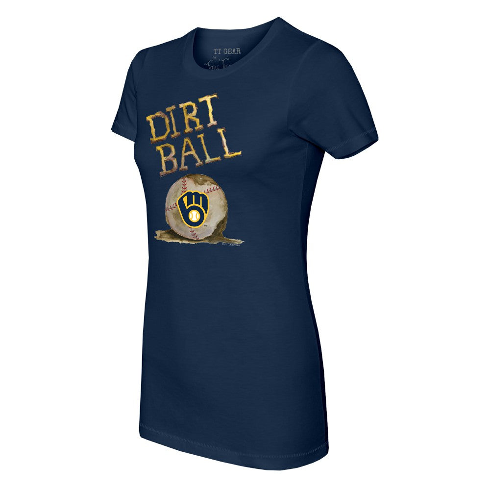Milwaukee Brewers Tiny Turnip Women's Dirt Ball T-Shirt - MLB