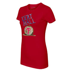 Philadelphia Phillies Tiny Turnip Women's Dirt Ball T-Shirt - MLB