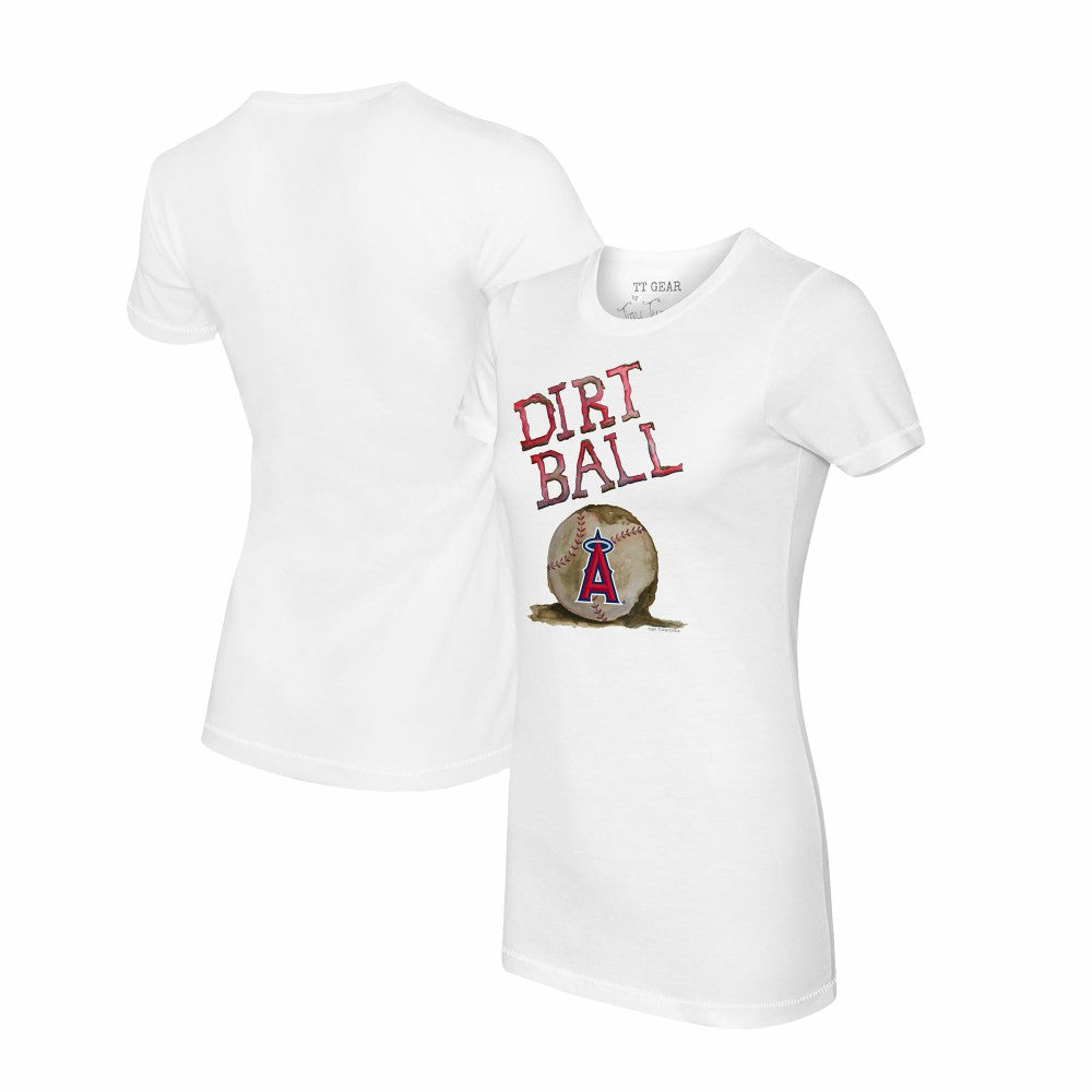 Los Angeles Angels Tiny Turnip Women's Dirt Ball T-Shirt - MLB