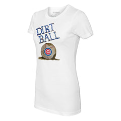 Chicago Cubs Tiny Turnip Women's Dirt Ball T-Shirt - MLB
