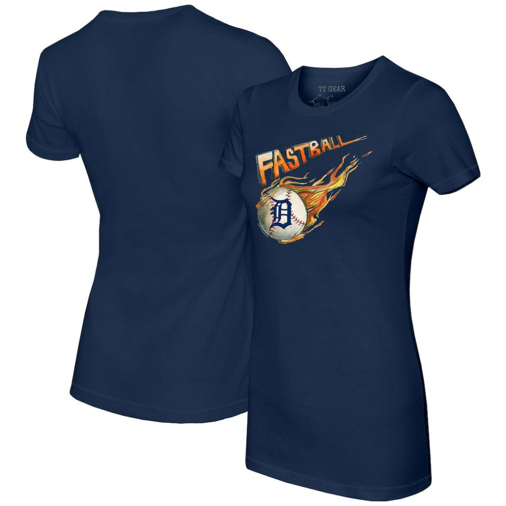 Detroit Tigers Tiny Turnip Women's Fastball T-Shirt - MLB