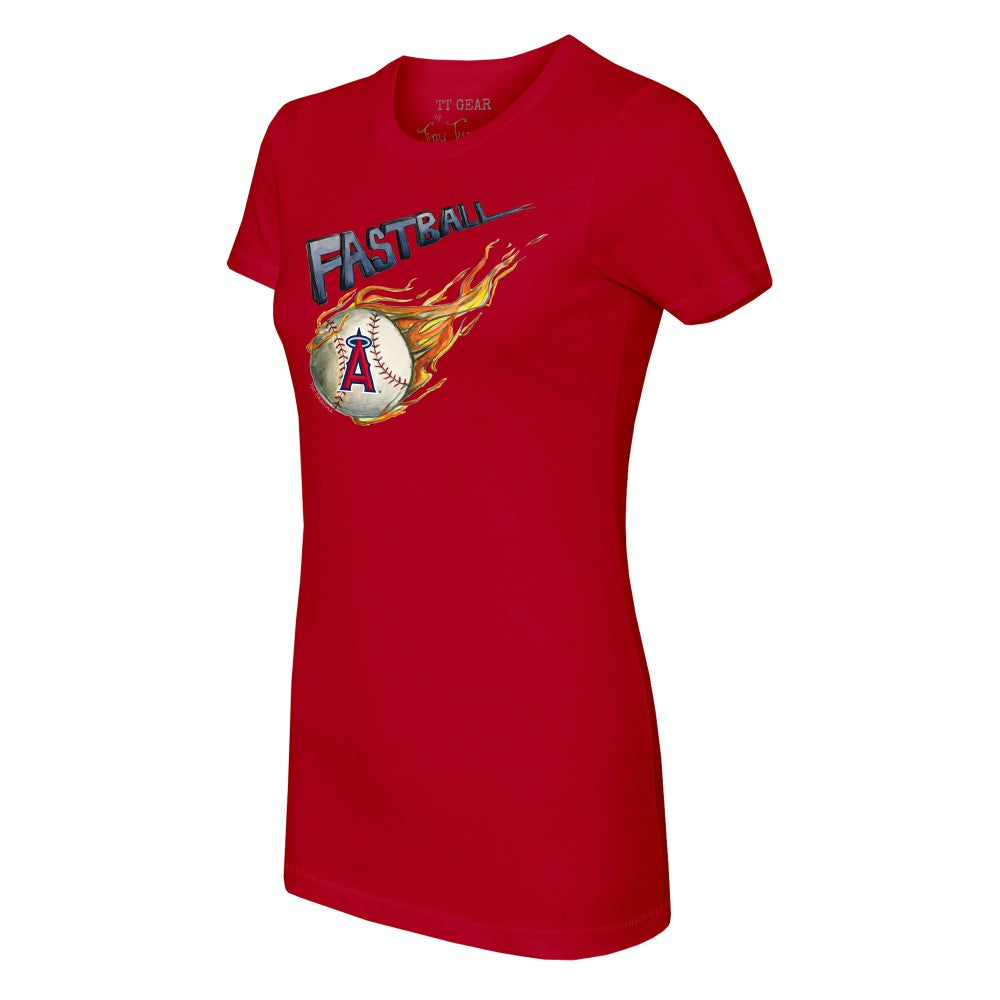 Los Angeles Angels Tiny Turnip Women's Fastball T-Shirt - MLB