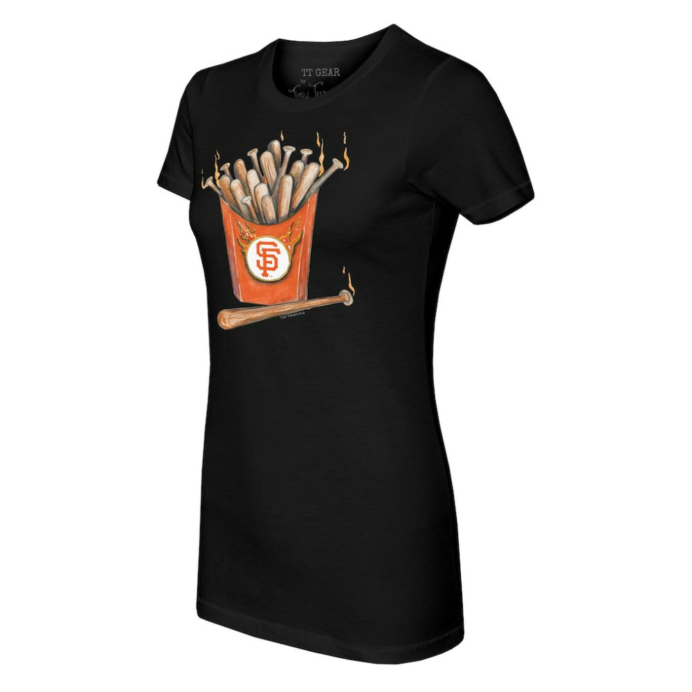 San Francisco Giants Tiny Turnip Women's Hot Bats T-Shirt - MLB